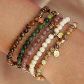 Armband nomade gemstone calcite